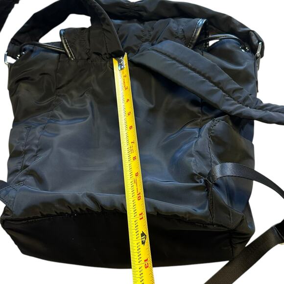Utility Backpack Purse Black Bag Travel Work Casual Walking Gym Vacation Daily main image 10
